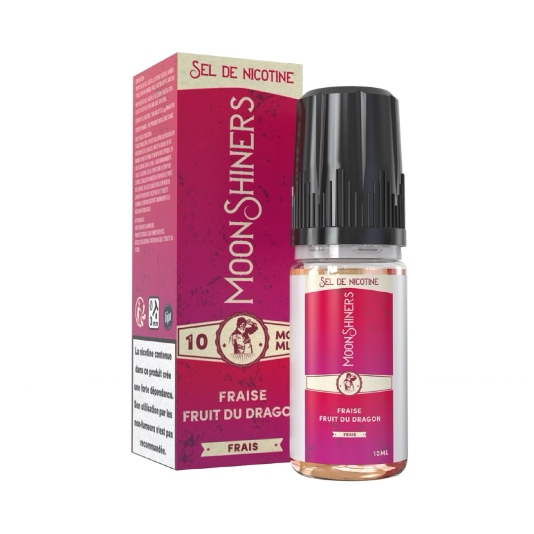 MOONSHINERS Salt Fraise Fruit du Dragon Frais 10ML