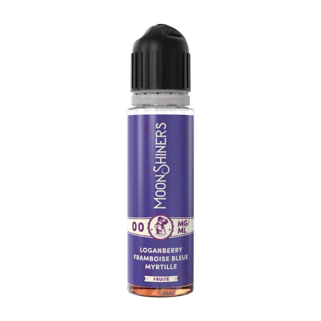 MOONSHINERS Loganberry Framboise Bleue Myrtille 50ML