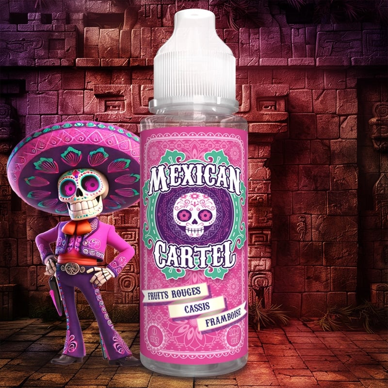 MEXICAN CARTEL Fruits Rouges Cassis Framboise 100ML