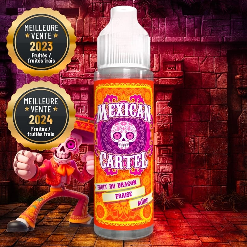 MEXICAN CARTEL Fruit Du Dragon Fraise Mûre 50ML