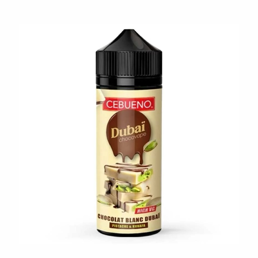 CEBUENO Dubaï Chocolat Blanc Pistache 100ML