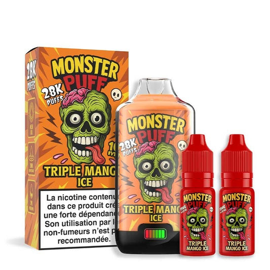 MONSTER PUFF Triple Mango Ice 28K