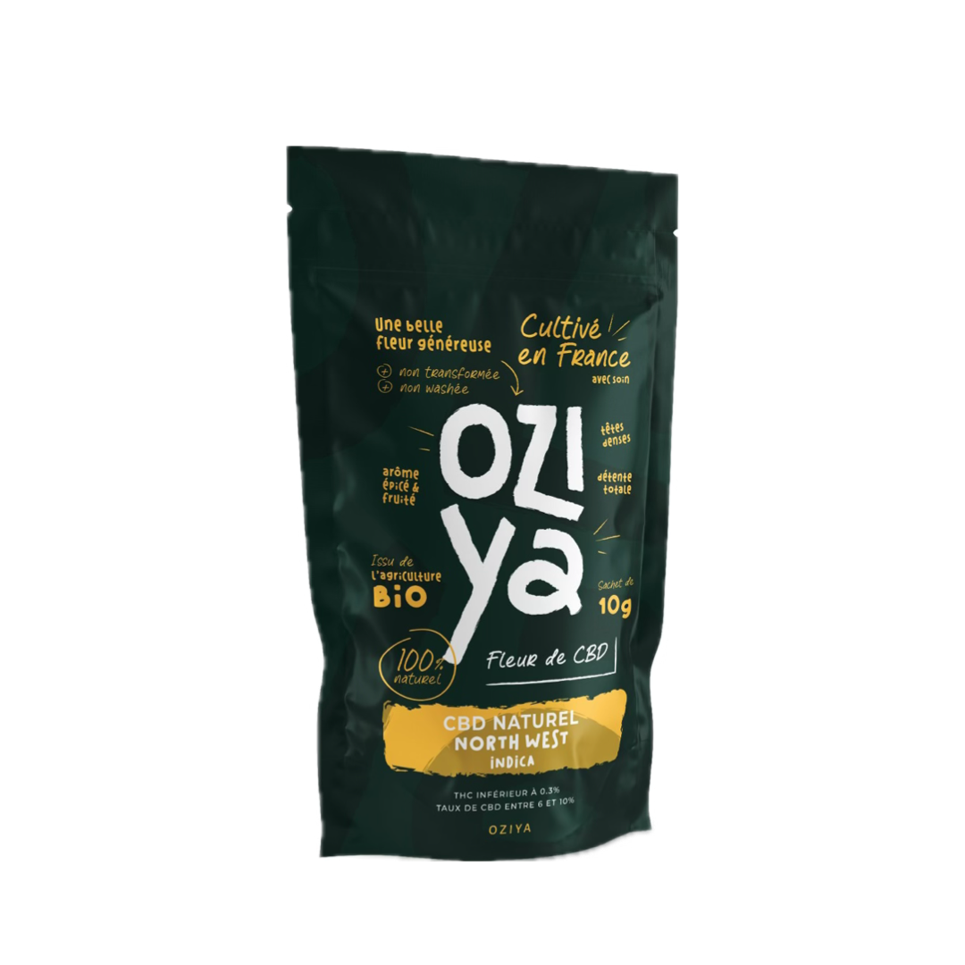 CBD Bio Oziya Fleur North West Indica 10g
