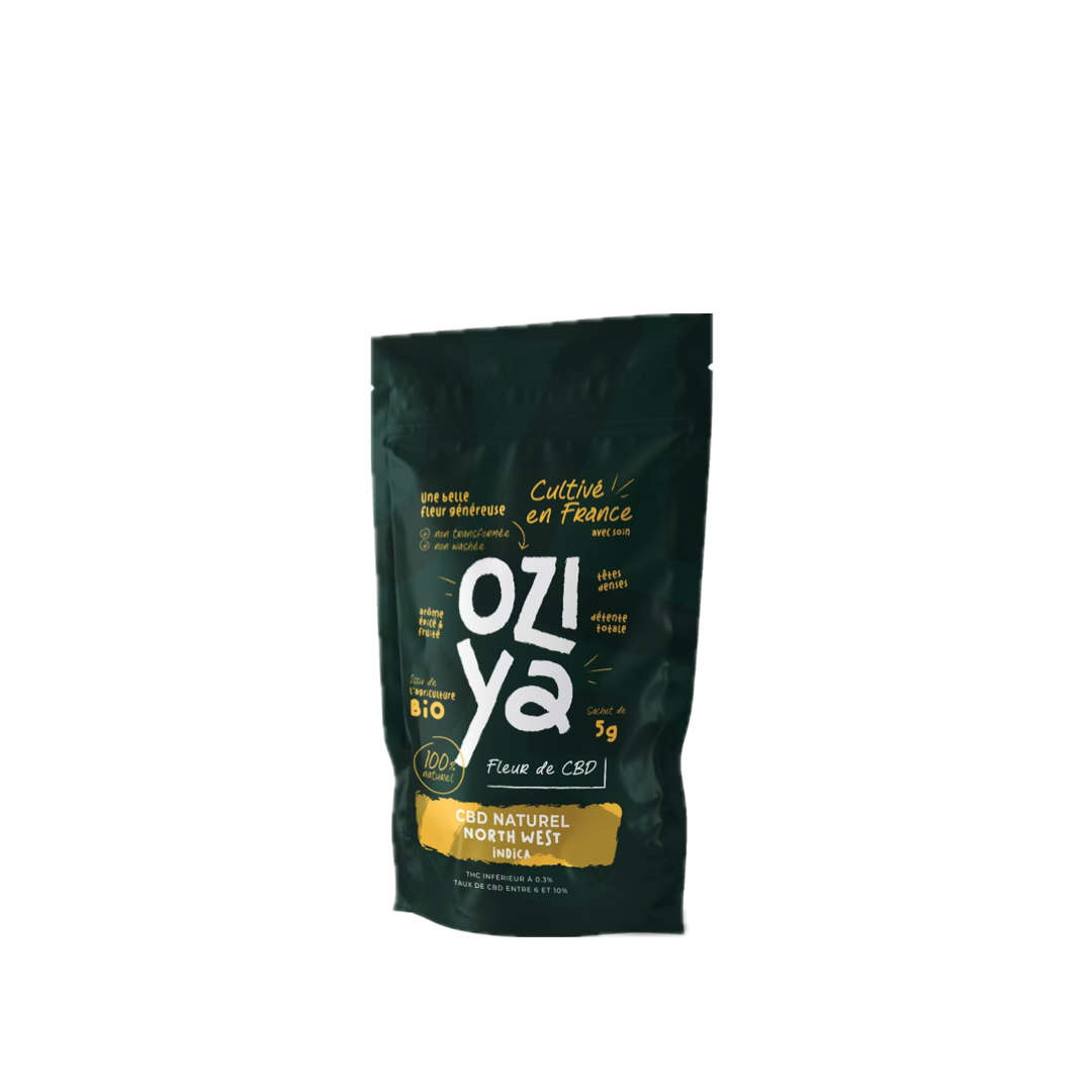 CBD Bio Oziya Fleur North West Indica 5g