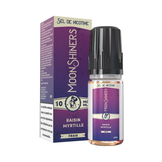 MOONSHINERS Salt Raisin Myrtille Frais 10ML