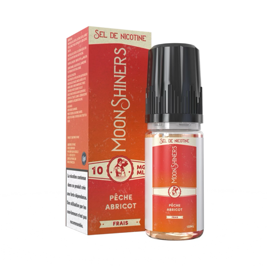 MOONSHINERS Salt Pêche Abricot Frais 10ML