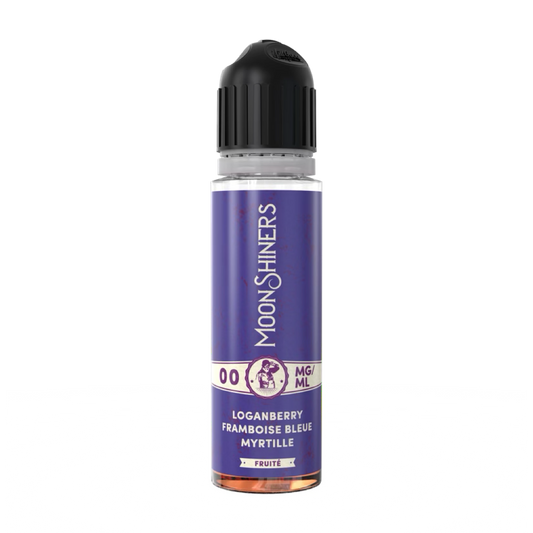 MOONSHINERS Loganberry Framboise Bleue Myrtille 50ML
