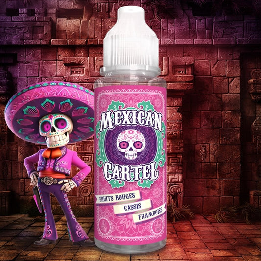 MEXICAN CARTEL Fruits Rouges Cassis Framboise 100ML