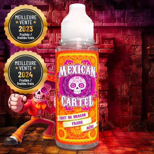 MEXICAN CARTEL Fruit Du Dragon Fraise Mûre 100ML