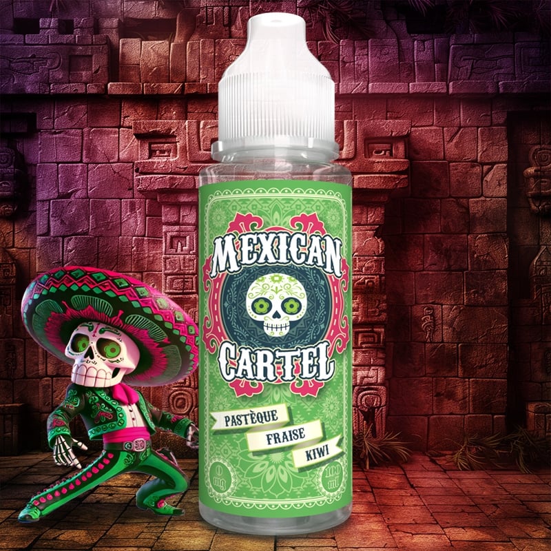 MEXICAN CARTEL Pastèque Fraise Kiwi 100ML
