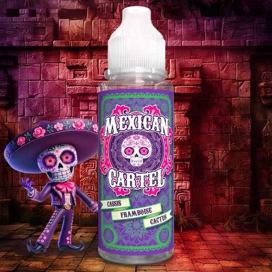 MEXICAN CARTEL Cassis Framboise Cactus 100ML