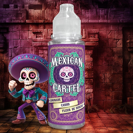 MEXICAN CARTEL Limonade Cassis Fleur De Sureau 100ML