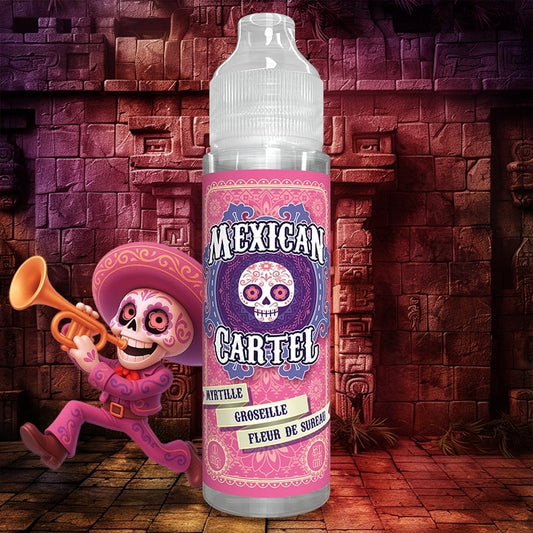 MEXICAN CARTEL Myrtille Groseille Fleur De Sureau 50ML