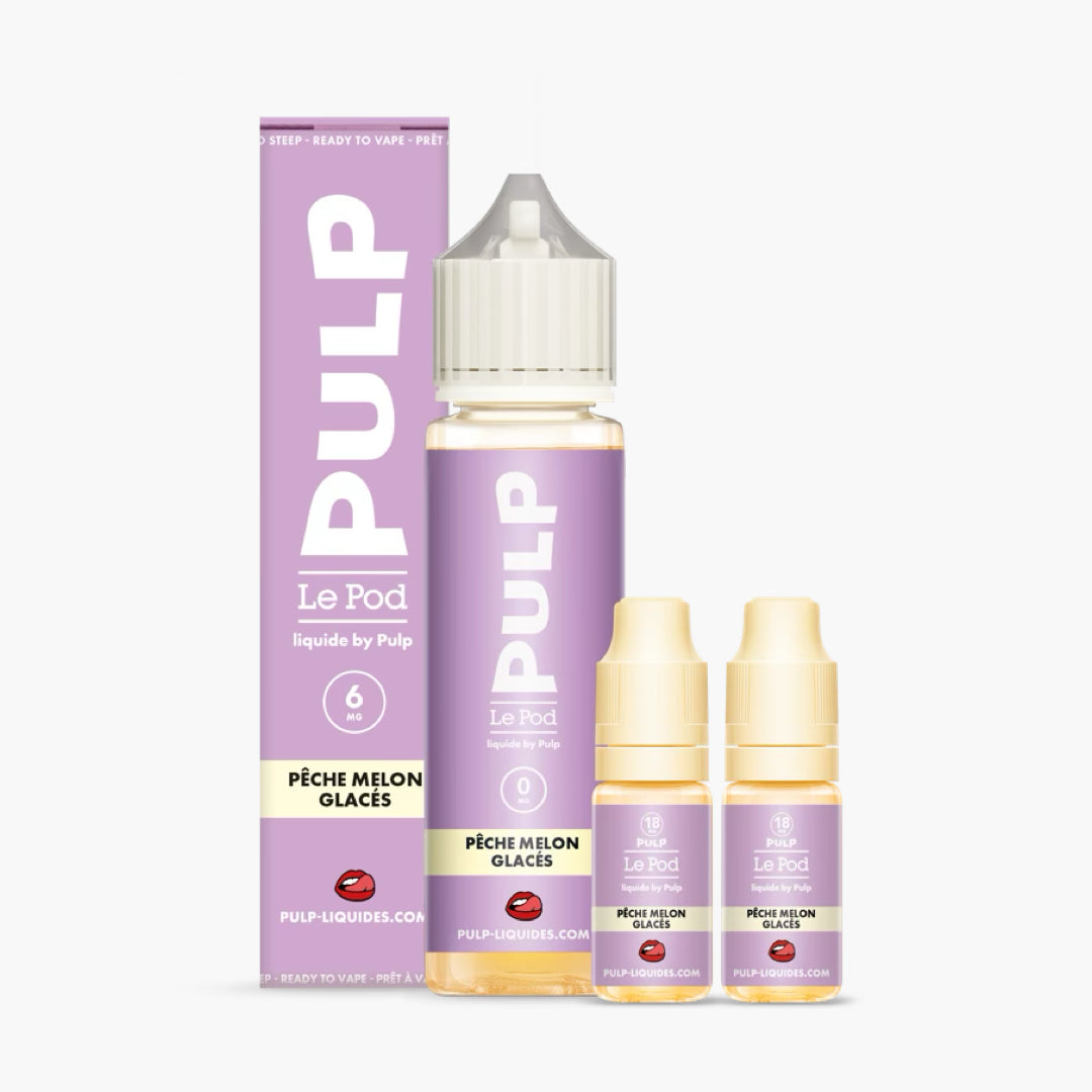 PULP Le Pod Pêche Melon Glacés 6mg  50ML